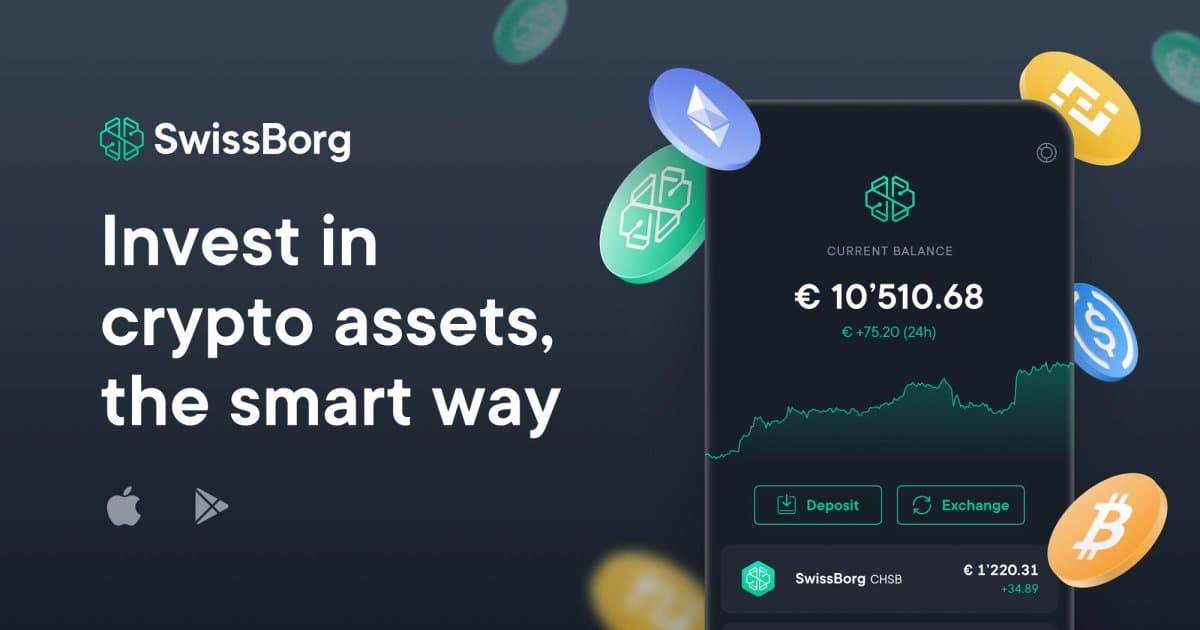 【2026年最新】SwissBorg（スイスボーグ）紹介リンクで最大50ユーロ分のビットコインをもらう方法